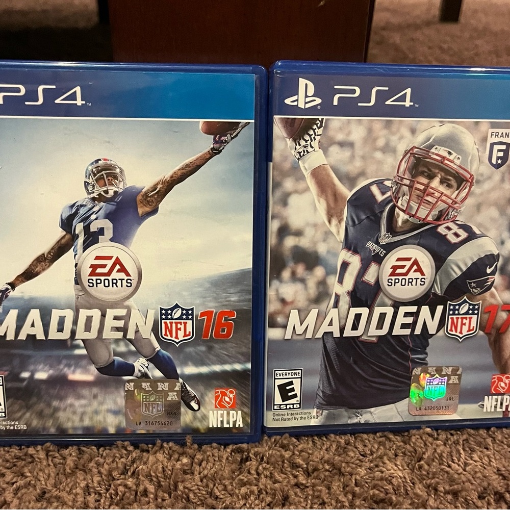 Madden NFL 16 for PS4 - Blue Cover